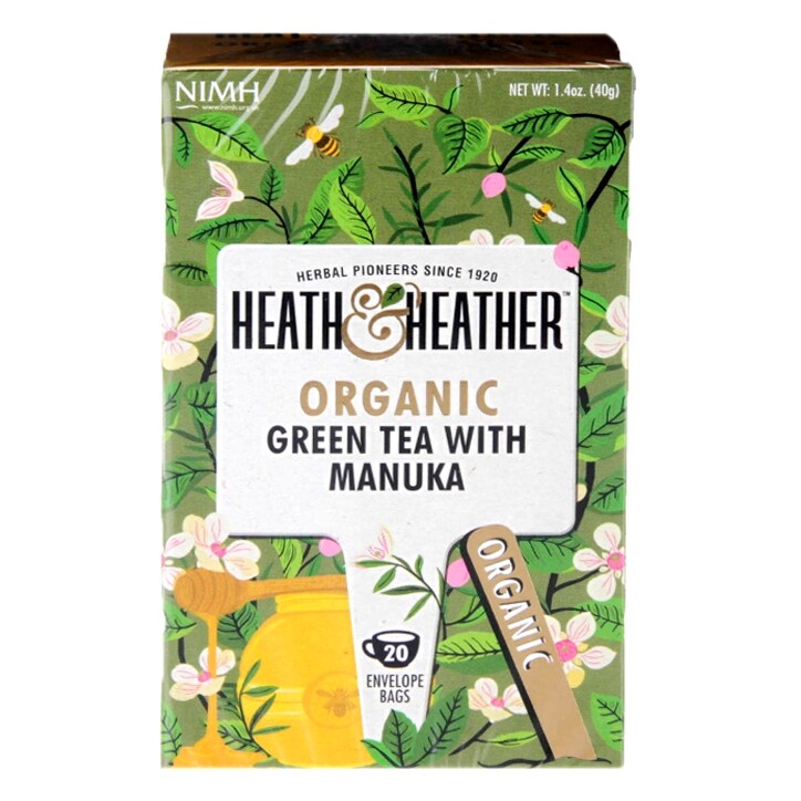 Heath & Heather Organic Peppermint Tea 20 Tea Bags - McGrocer