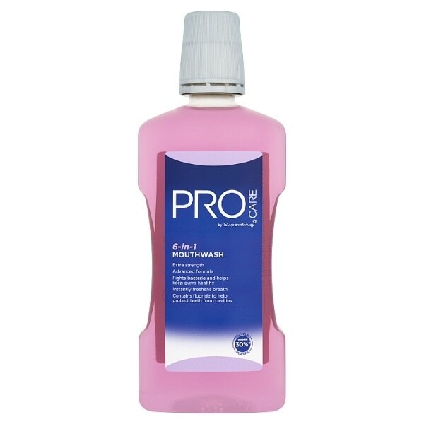Superdrug Procare 6-in-1 Mouthwash 500ml GOODS Superdrug
