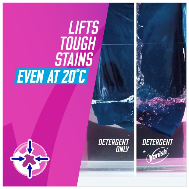 Vanish Oxi Action Fabric Stain Remover Powder Colours 850g GOODS M&S