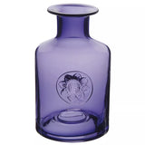 Dartington Kristall-Anemonen-Blumenflaschenvase, H 20 cm, Amethyst