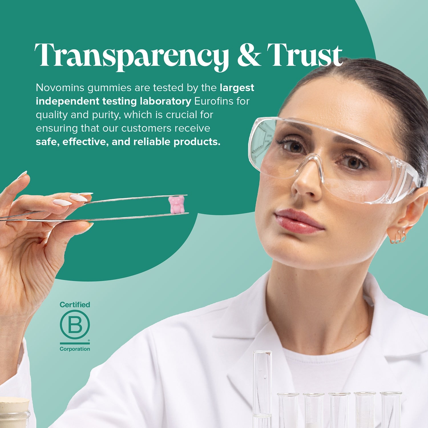 Novomins Kid's Calcium, Vitamin D & K2 30 Strawberry Flavour Gummies - 998892