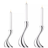 Georg Jensen Cobra Kerzenständer, 3er-Set