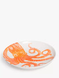BlissHome Creatures Oktopus-Pastaschüssel, 24,5 cm, Orange