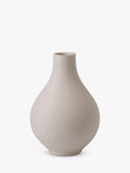 Wedgwood Jasper Folia Zwiebelvase, H 24 cm, Puderrosa