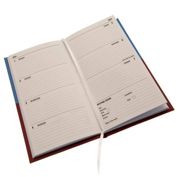 West Ham United FC Forever Blowing Bubbles 2024 Diary GOODS Superdrug