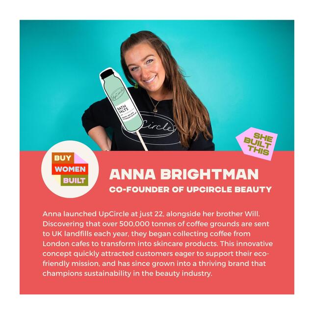 UpCircle Face Scrub Floral with Coffee + Rosehip Oil 100ml - McGrocer