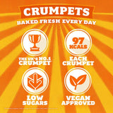 Warburtons Crumpets 6 per pack GOODS M&S
