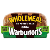 Warburtons Wholemeal Sliced Medium 800g GOODS M&S