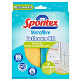 Spontex Microfibre Bathroom Kit 2 per pack GOODS M&S