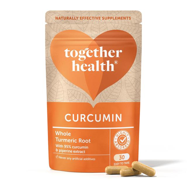 Together WholeHerb Curcumin & Turmeric Root Capsules 30 per pack GOODS M&S