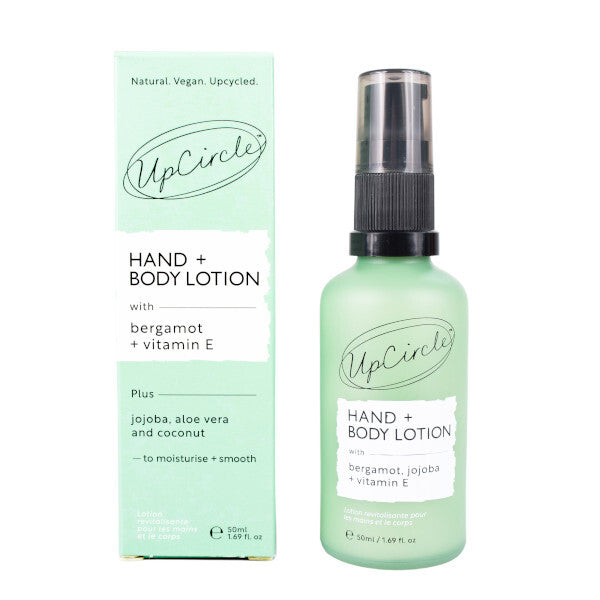 UpCircle Hand + Body Lotion with Vitamin E-Travel Size-50ml GOODS Superdrug