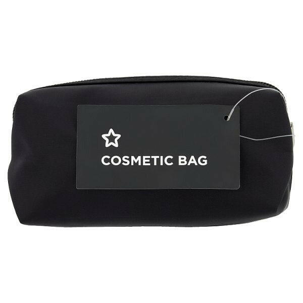 Superdrug Small Black Travel Make Up Bag GOODS Superdrug