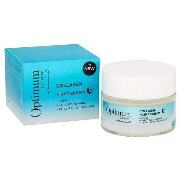Superdrug Optimum Collagen Night Face Cream 50ml GOODS Superdrug