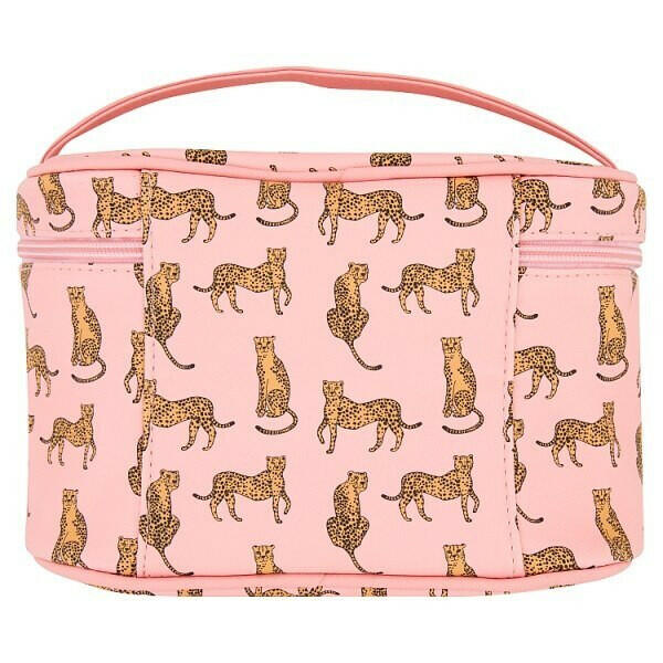 Superdrug Cosmetic Case Cheetah Print GOODS Superdrug