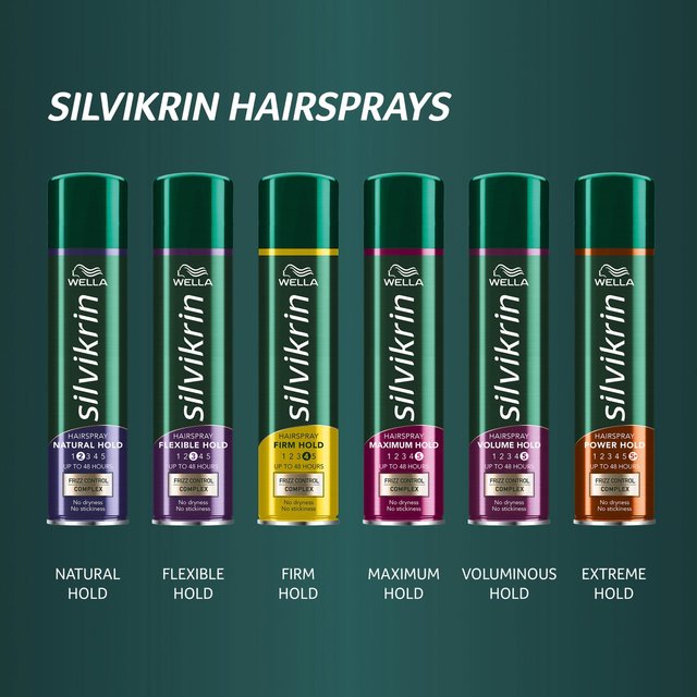 Wella Silvikrin Maximum Hold Hairspray 400ml GOODS M&S