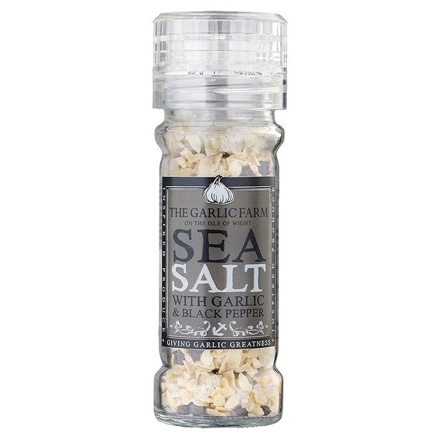 The Garlic Farm Sea Salt Black Pepper & Garlic 60g GOODS M&S