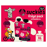 The Collective Strawberry Suckies Multipack Kids Yoghurt 6 x 90g GOODS M&S