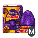 Cadbury Crunchie Schokoladen-Osterei, groß, 190 g