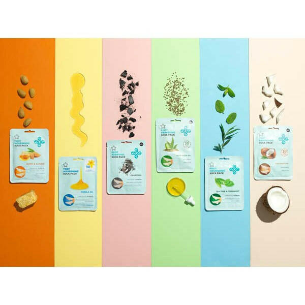 Superdrug Marula Nourishing Foot Mask with Foot Socks GOODS Superdrug