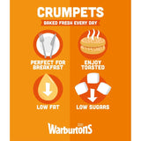 Warburtons Crumpets 6 per pack - McGrocer