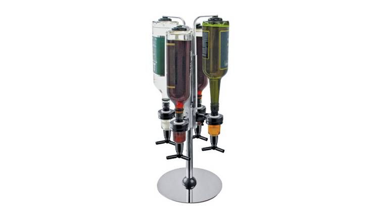4 Bottle Revolving Optic Stand - McGrocer
