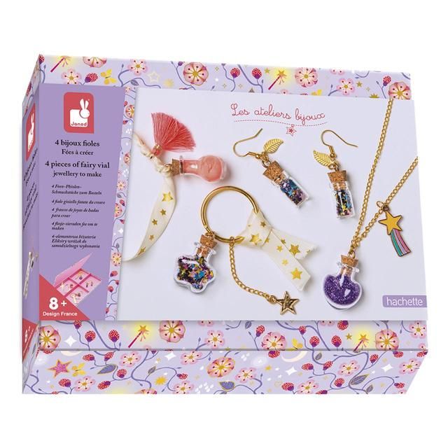 4 Fairy Jewellery in a Phial to Make - McGrocer