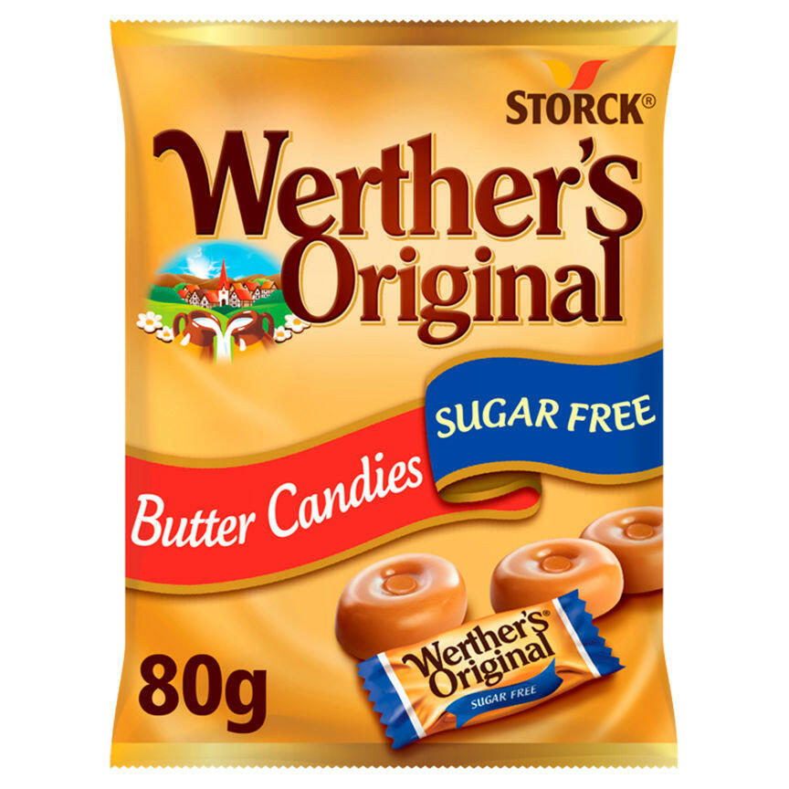 Werthers Orginal Butter Candies Sugar Free Sweets GOODS ASDA