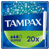 Tampax Cardboard Super Tampons with Applicator GOODS ASDA