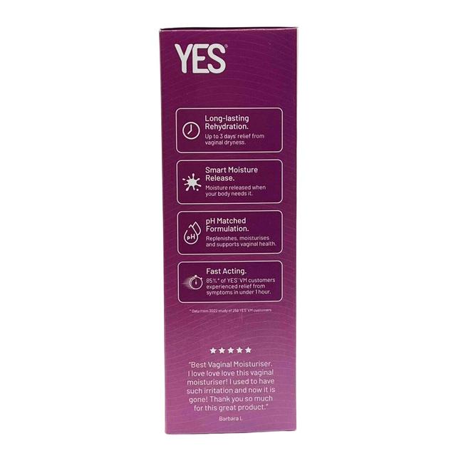 YES VM Organic Vaginal Moisturiser 100ml GOODS M&S