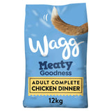 Wagg Meaty Goodness Adult Dog Dry Food Complete Chicken Dinner Dog Food & Accessories ASDA