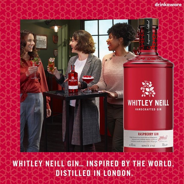 Whitley Neill Raspberry Gin 70cl GOODS M&S