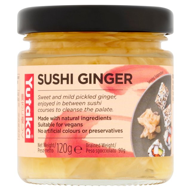 Yutaka 100% Natural Sushi Ginger 120g GOODS M&S