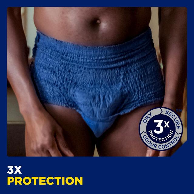 TENA Men Active Fit Incontinence Pants Plus Large 8 per pack GOODS M&S