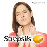 Strepsils Honey & Lemon Lozenges for Sore Throat 36 per pack GOODS M&S