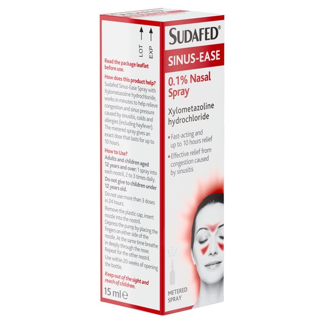 Sudafed Sinus Ease Nasal Spray 15ml GOODS M&S