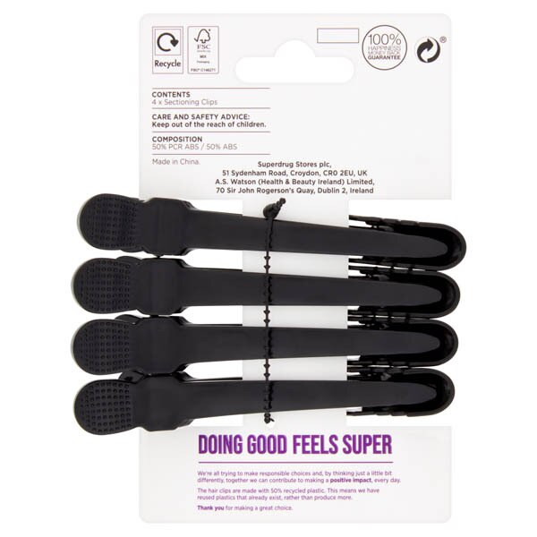Superdrug Sectioning Clips GOODS Superdrug