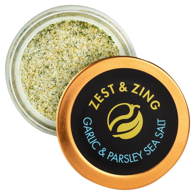 Zest & Zing Garlic & Parsley Sea Salt 40g GOODS M&S
