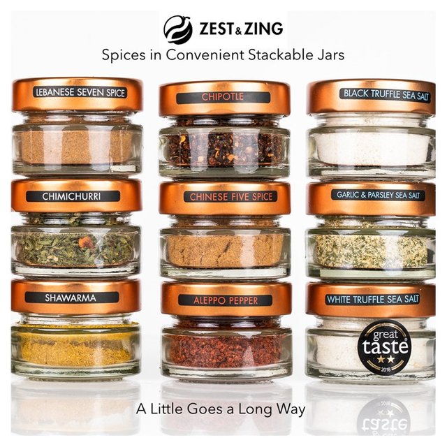 Zest & Zing Garlic & Parsley Sea Salt 40g GOODS M&S