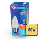 TCP Candle Bayonet 60W Light Bulb GOODS M&S