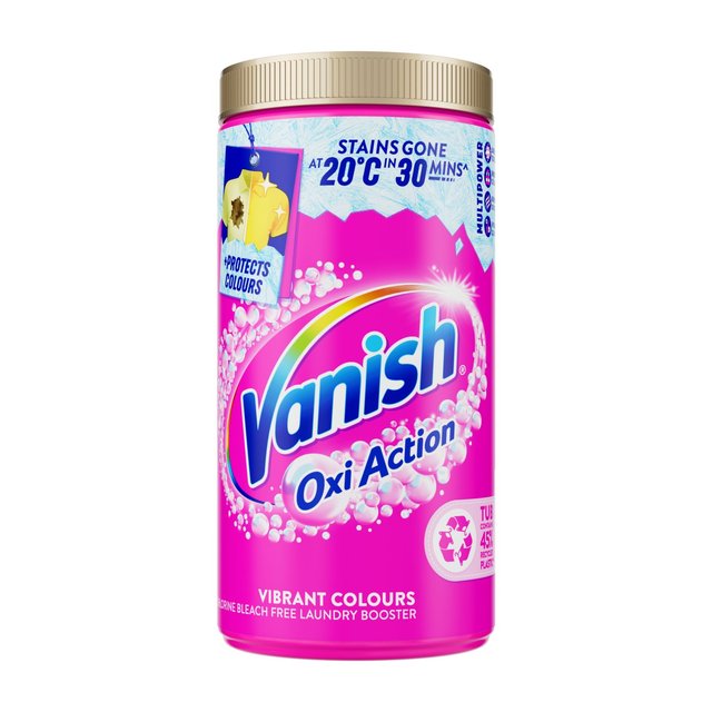 Vanish Oxi Action Fabric Stain Remover Powder Colours 1.9kg GOODS M&S