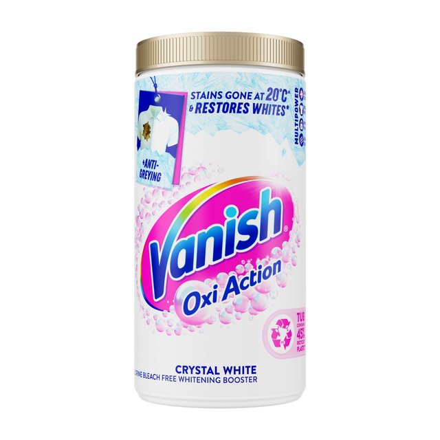 Vanish Oxi Action Fabric Stain Remover Powder Whites 1.9kg GOODS M&S