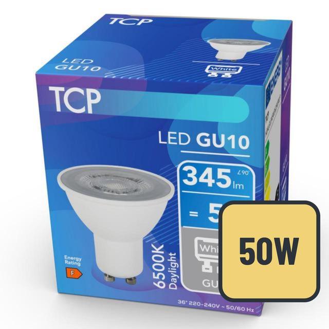 TCP Spotlight Daylight GU10 50W Light Bulb GOODS M&S