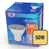 TCP Spotlight Warm White GU10 50W Light Bulb GOODS M&S