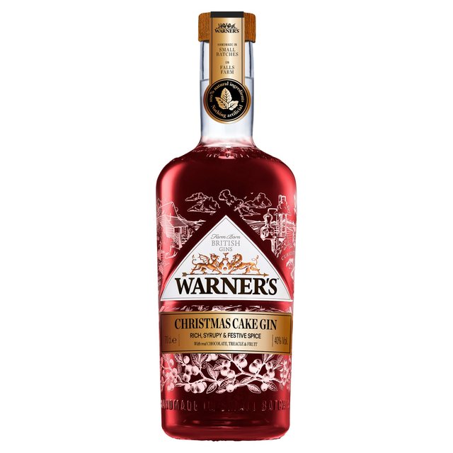Warner's Limited Edition Christmas Cake Gin 70cl GOODS M&S