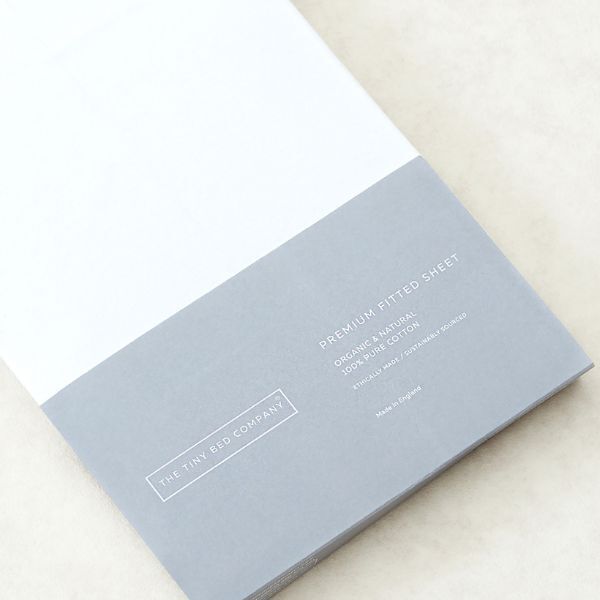 The Tiny Bed Co. Premium Organic Cot Bed Sheet (160 x 70cm) GOODS Superdrug