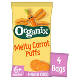 Organix Melty Organic Carrot Baby Puffs Multipack 6 months