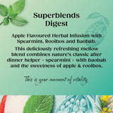 Twinings Superblends Digest with Spearmint Apple Rooibos