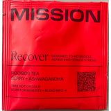 MISSION Recover Rooibos Tea with Berry Ashwagandha Envelopes sample pack