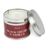 Pintail Candles Black Orchid Vanilla Classic Tin Candle