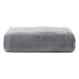 100 Cotton Egyptian Spa Hand Towel Charcoal